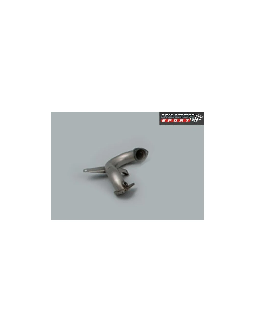 MILLTEK DOWNPIPE TUBO ELIMINAZIONE CATALIZZATORE PER MEGANE RS II 225 230 CV F1 TEAM DAL 2004