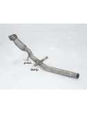 RAGAZZON DOWNPIPE TUBO SOSTITUZIONE CATALIZZATORE E ANTIPARTICOLATO RENAULT CLIO IV 1.5 DCI